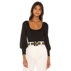 Privacy Please Maeve Bodysuit in Black